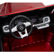Mercedes g63 12V 2-zits metallic rood