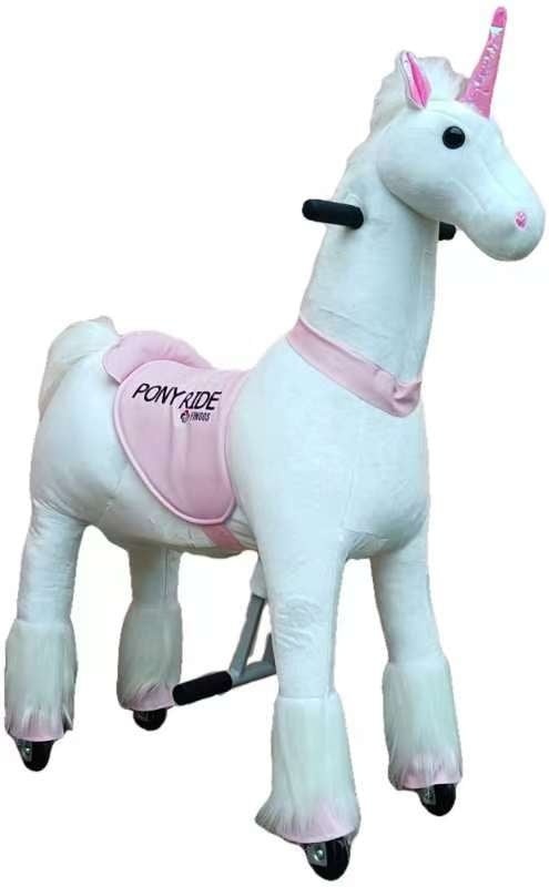 Pony Ride, unicorn Roze, MEDIUM