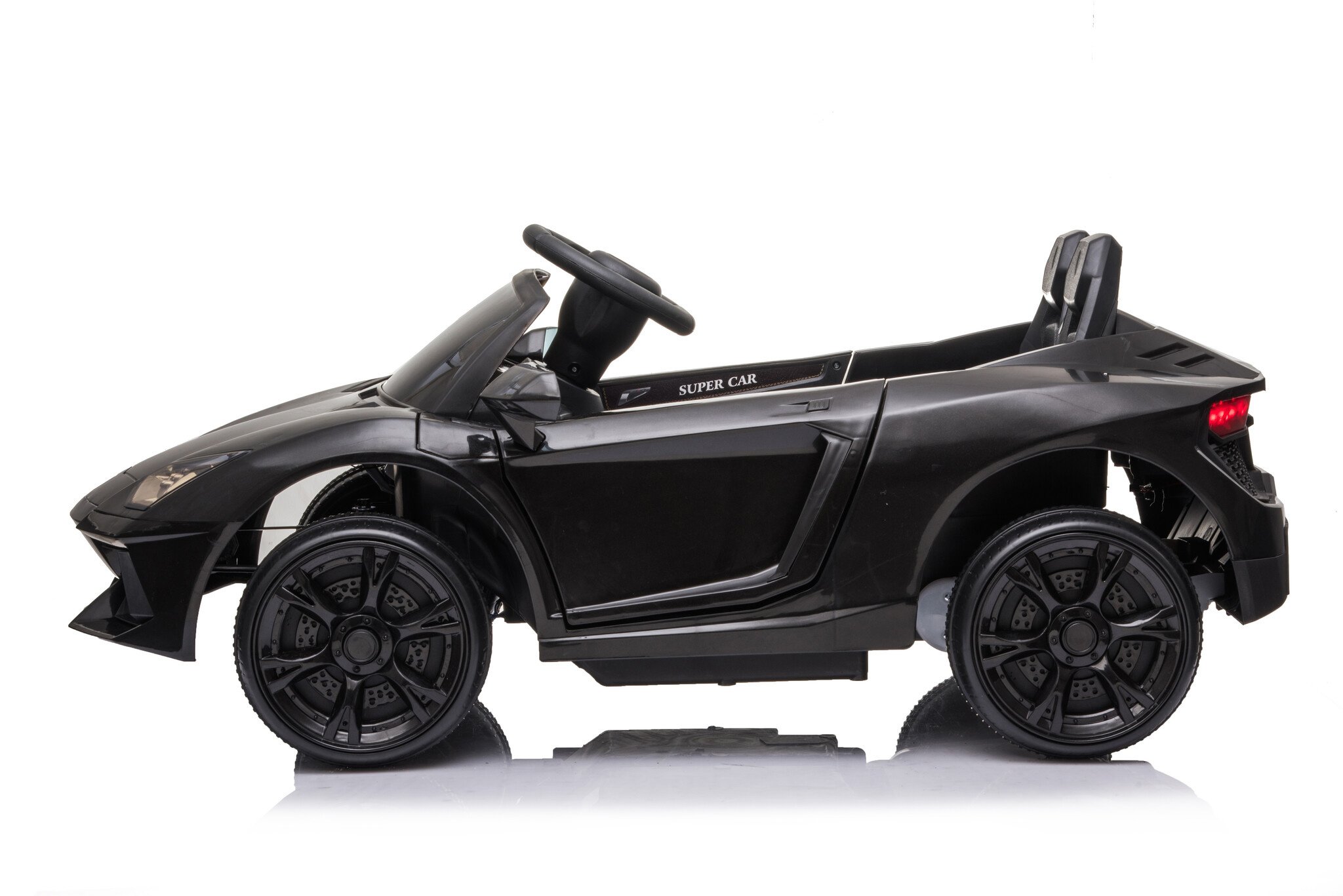 Rit op auto Speedy 12V Zwart