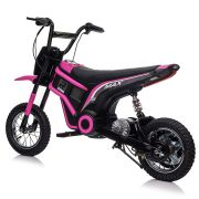 Rit op motor 24V Roze