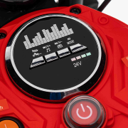 Rit op motor 24V Rood