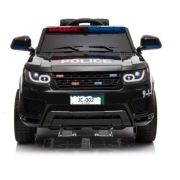 SUV Politie 12V Zwart