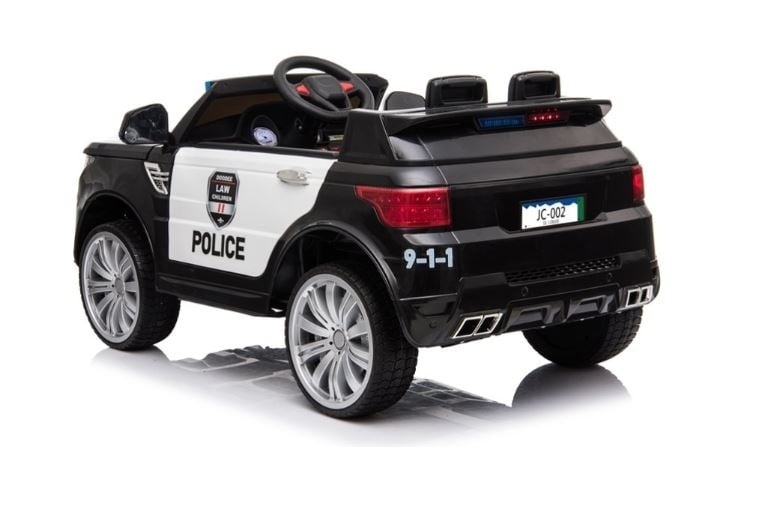 SUV Politie 12V Zwart
