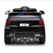 SUV Politie 12V Zwart