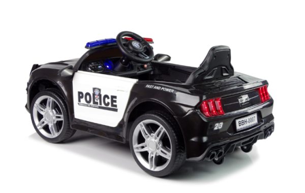 Sedan Politie 12V Zwart