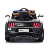 Sedan Politie 12V Zwart