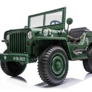 Willy’s Jeep Army 24V 3 seater Green
