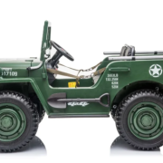 Willy’s Jeep Army 24V 3 seater Green