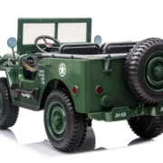 Willy’s Jeep Army 24V 3 seater Green
