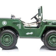 Willy’s Jeep Army 24V 3 seater Green