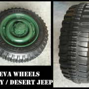 Willy’s Jeep Army 24V 3 seater Green