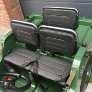 Willy’s Jeep Army 24V 3 seater Green