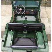 Willy’s Jeep Army 24V 3 seater Green