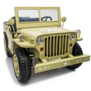 Willy’s Jeep Army 24V 3 zits Khaki