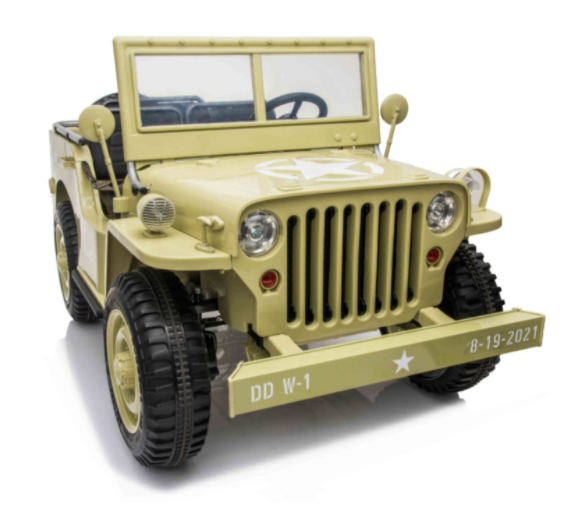 Willy’s Jeep Army 24V 3 zits Khaki