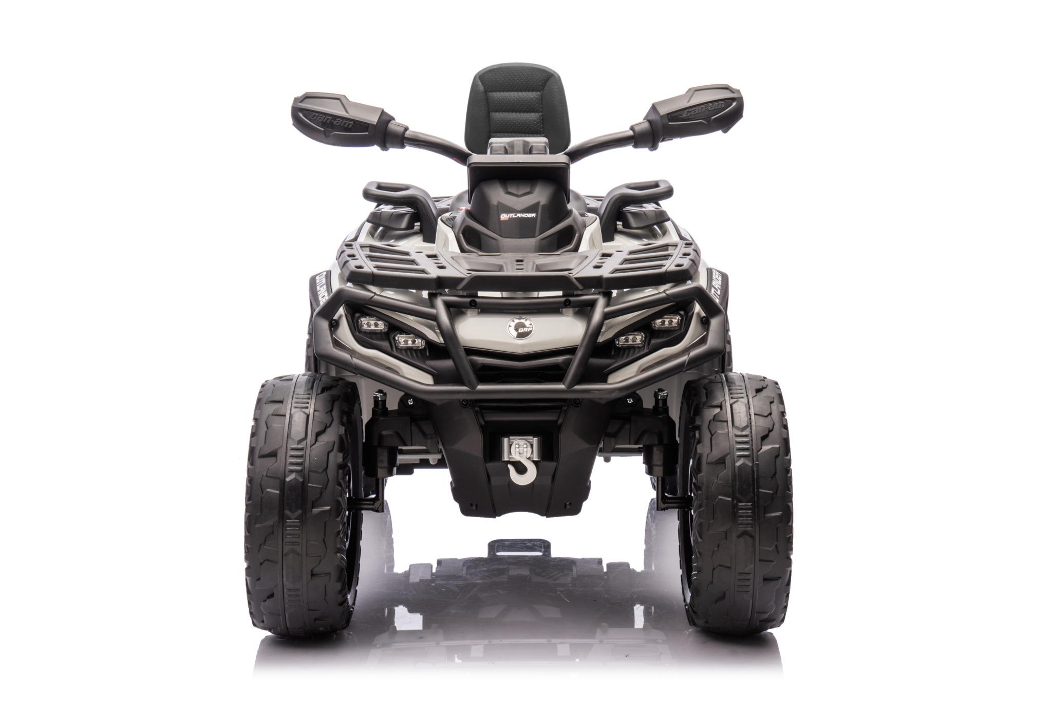 CAN-AM 24V Outlander 2-persoons Kinderquad Grijs