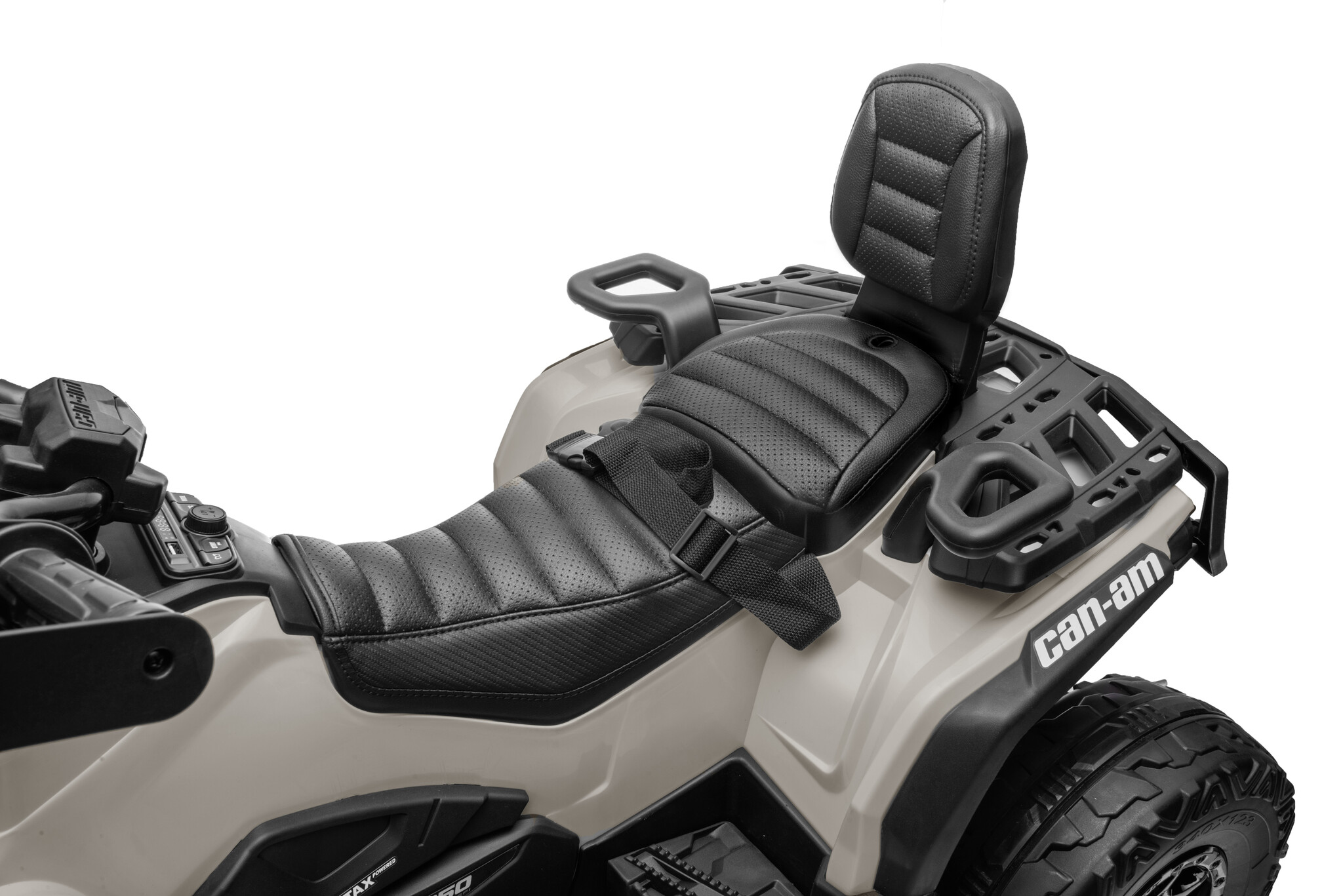 CAN-AM 24V Outlander 2-persoons Kinderquad Grijs