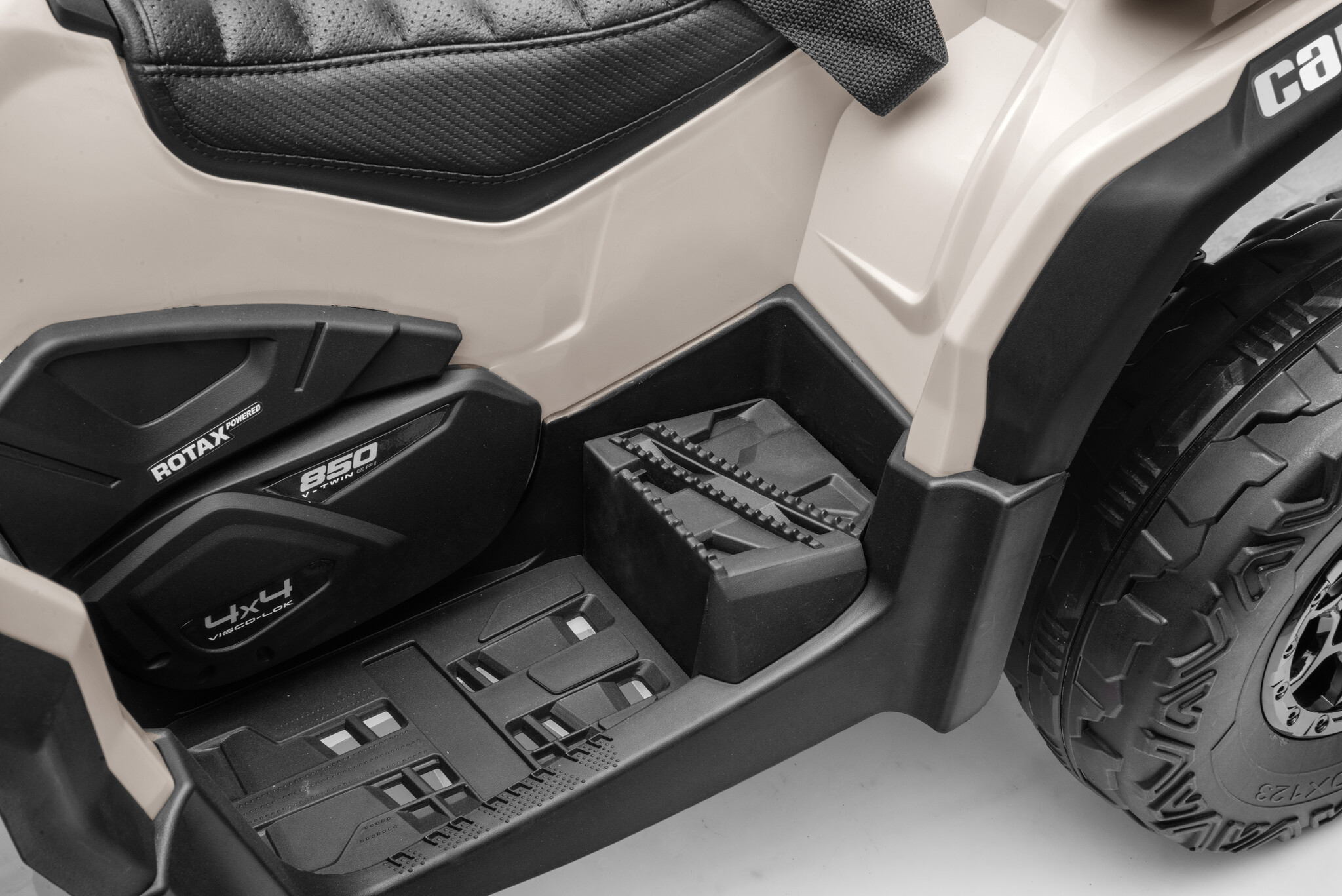 CAN-AM 24V Outlander 2-persoons Kinderquad Grijs