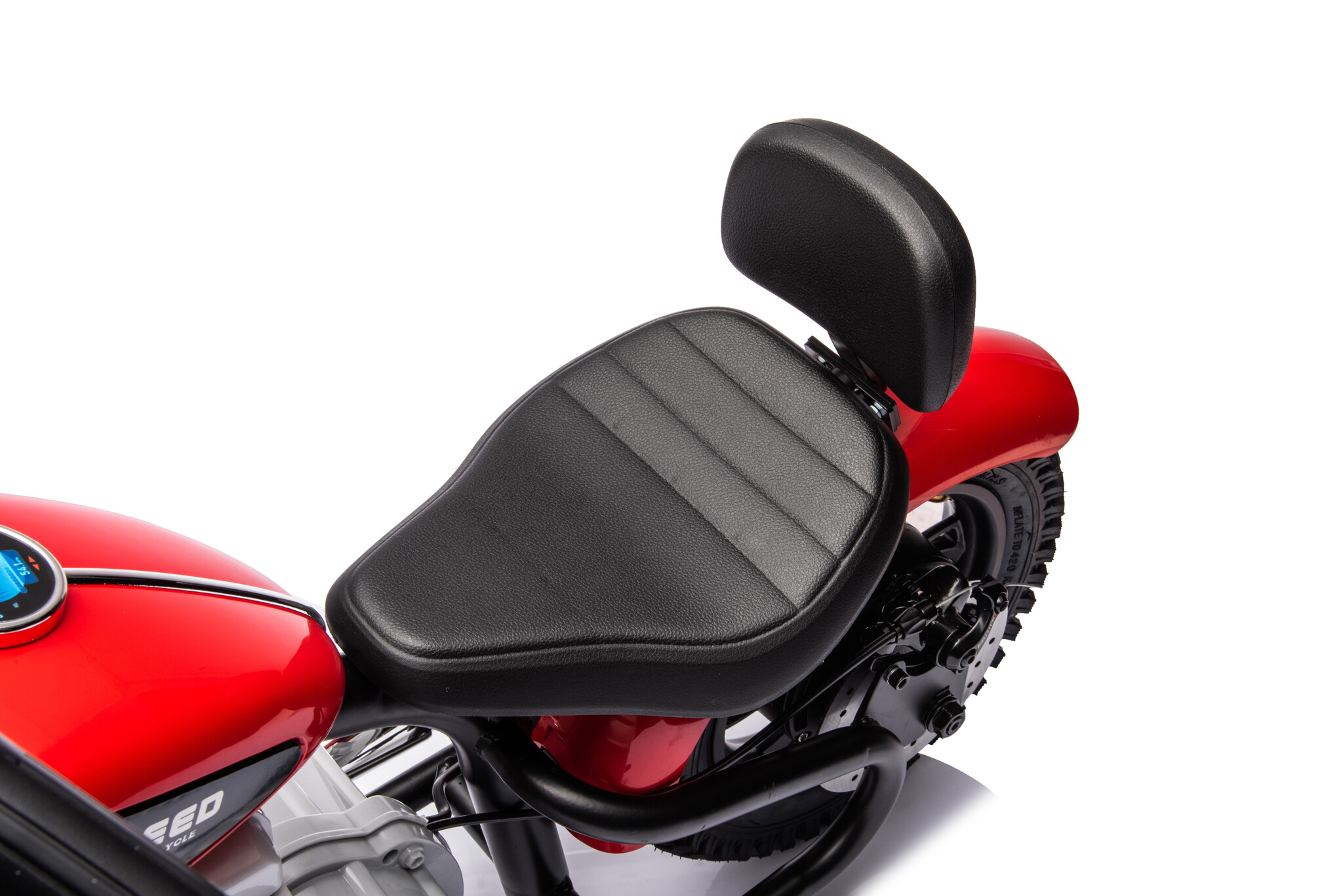 Chopper ride on motor 36V Red