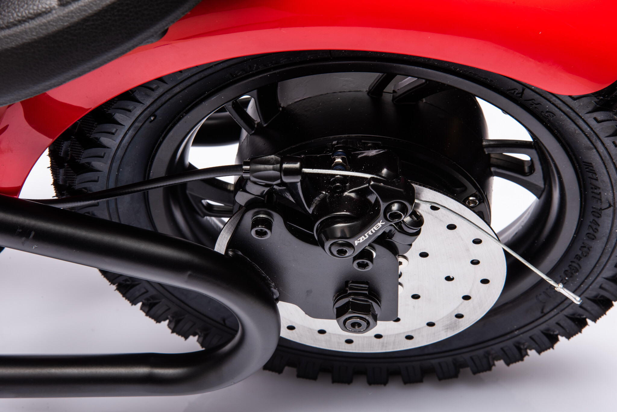 Chopper ride on motor 36V Red