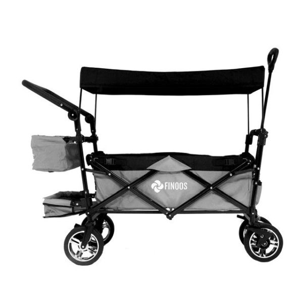 FINOOS Folding Bolderkar 5016 with many extras Gray