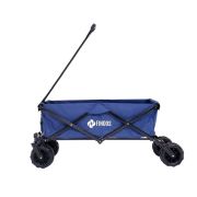 FINOOS Folding cart 3018 with Off-road tires Blue