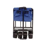 FINOOS Folding cart 3018 with Off-road tires Blue