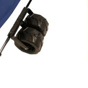 FINOOS Folding cart 3018 with Off-road tires Blue