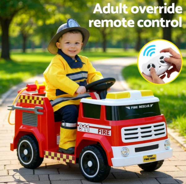 Firetruck 12V Red