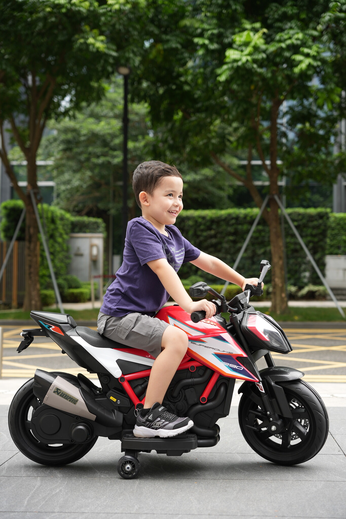 KTM 12V kinder motorfiets