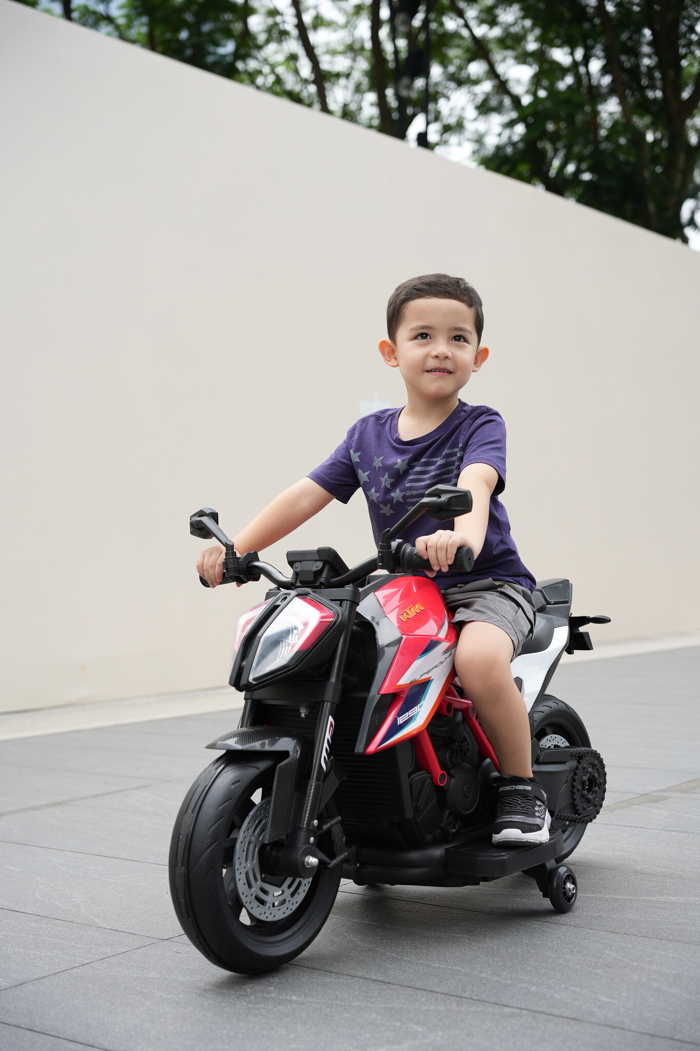 KTM 12V kinder motorfiets