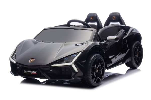 Lamborghini Revuelto 24V 2-persoons Kinderauto Zwart