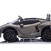Lamborghini Revuelto 24V 2-persoons Kinderauto Grijs