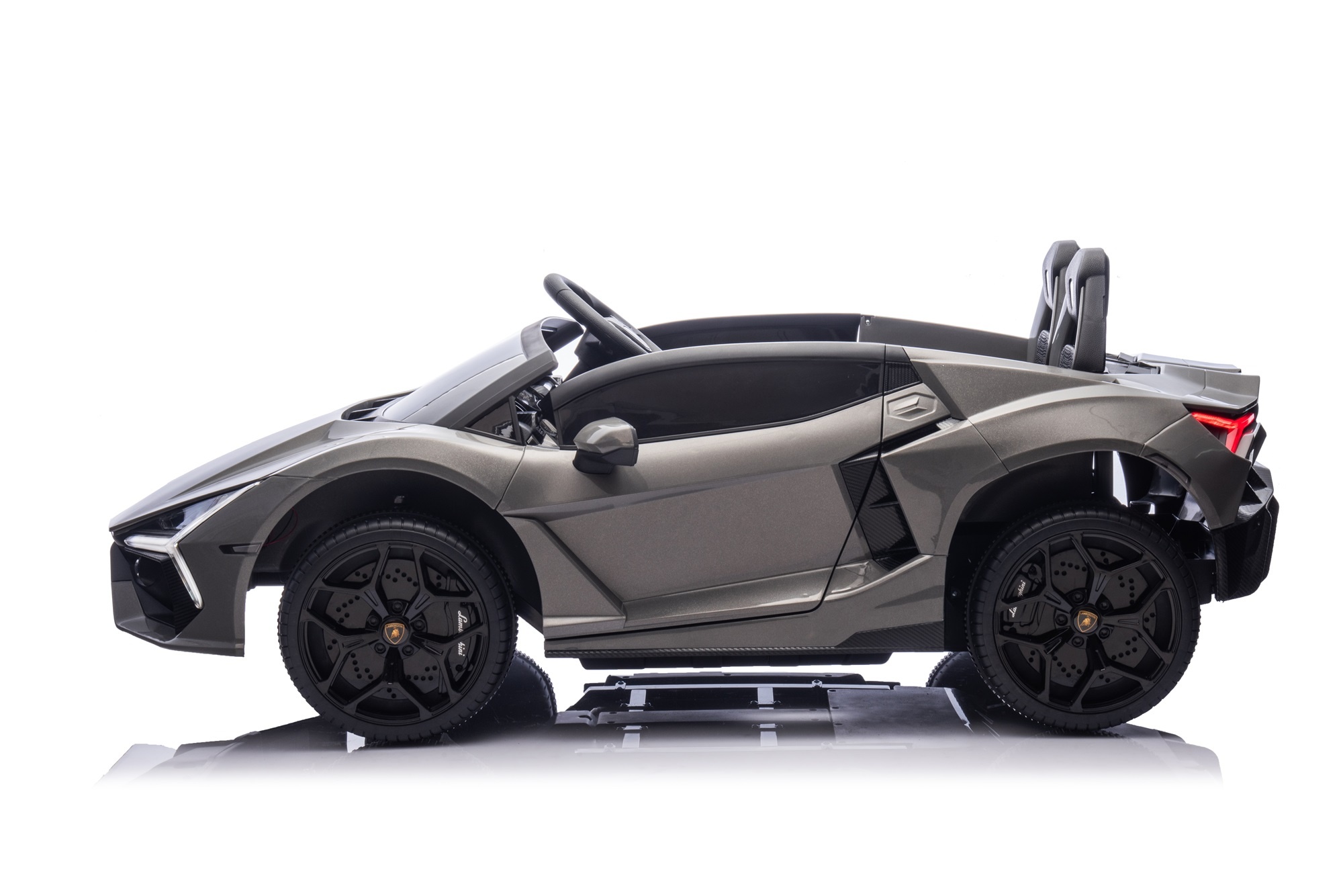Lamborghini Revuelto 24V 2-persoons Kinderauto Grijs