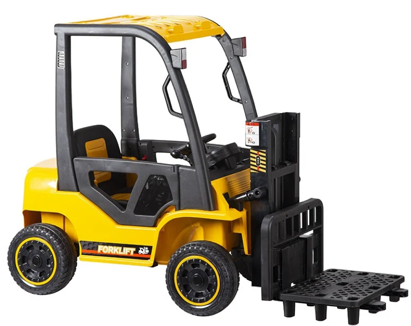 Elektrische kindervorkheftruck 12V Geel