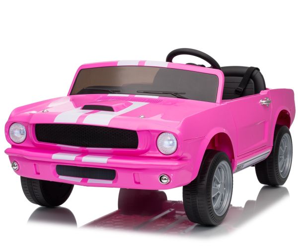 Shelby GT350 24V 2-persoons Kinderauto Roze