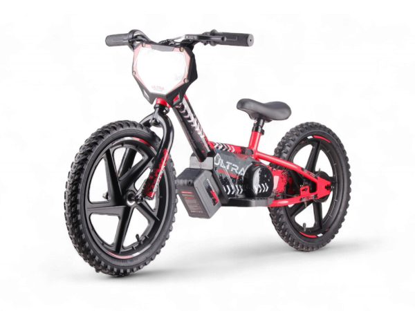 24 volt elektrische balance bike, 16 inch – rood