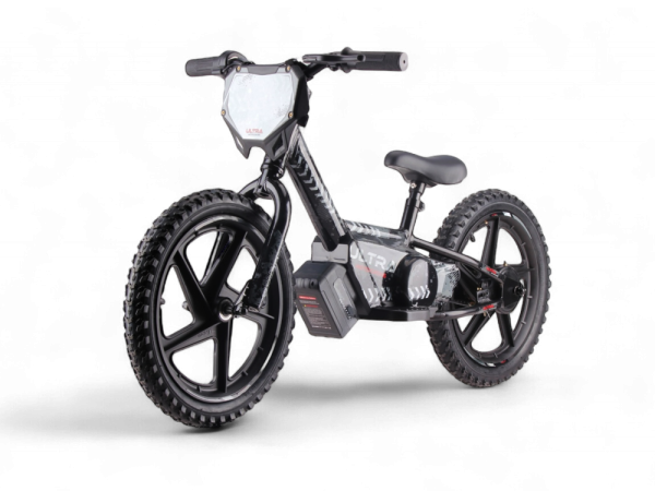 24 volt elektrische balance bike, 16 inch – zwart