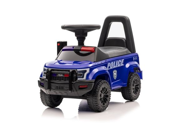 Politie loopauto