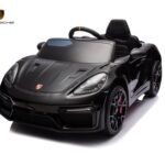 Porsche Spyder RS, 12 volt Lithium accu, rubberen banden, leder zitje en meer!