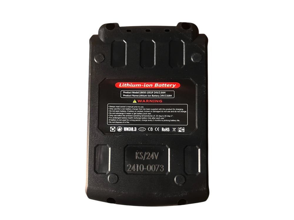 ACC24V2.6Ah-Lithium-0.jpeg 24 volt 2.6 Ah Lithium Accu t.b.v. elektrische balance bike (12 inch versie) - Afbeelding 1