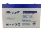 Ultracell Accu 6 volt, 7Ah - Afbeelding 2