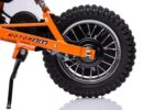 Crossmotor, 24 volt elektrische kinder motor met geveerde wielen - Afbeelding 14