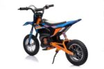 Crossmotor, 24 volt elektrische kinder motor met geveerde wielen - Afbeelding 5