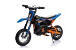 Crossmotor, 24 volt elektrische kinder motor met geveerde wielen - Afbeelding 6