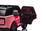 2-persoons Range Rover, 24 volt elektrische kinderauto, MP4-scherm, rubberen banden, leder zitting - Afbeelding 8