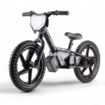 24 volt elektrische balance bike met 16 inch wielen, elektrische motor - zwart