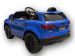 Audi Q7 elektrische kinderauto, 12 volt, rubber banden en meer! - Afbeelding 5