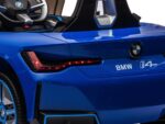 BMW i4, elektrische kinderauto, 12v, leren zitje, muziekmodule en meer! - Afbeelding 8