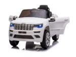 Jeep Grand Cherokee, 12 volt elektrische kinderauto, Leder zitje en meer! - Afbeelding 2